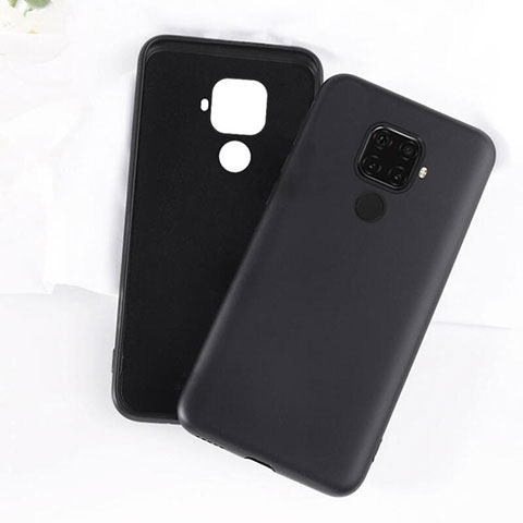 Coque Ultra Fine Silicone Souple 360 Degres Housse Etui S05 pour Huawei Nova 5z Noir