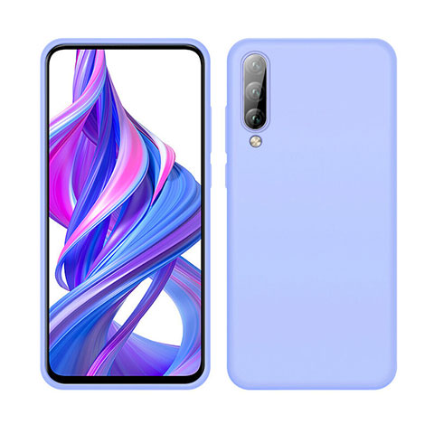 Coque Ultra Fine Silicone Souple 360 Degres Housse Etui S05 pour Huawei P Smart Pro (2019) Violet