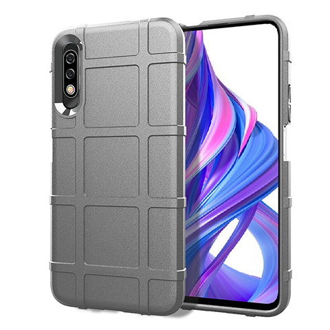 Coque Ultra Fine Silicone Souple 360 Degres Housse Etui S05 pour Huawei P Smart Z (2019) Gris