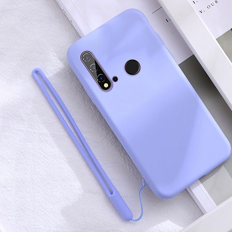 Coque Ultra Fine Silicone Souple 360 Degres Housse Etui S05 pour Huawei P20 Lite (2019) Violet