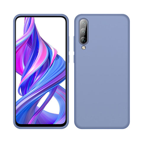 Coque Ultra Fine Silicone Souple 360 Degres Housse Etui S05 pour Huawei Y9s Bleu Ciel