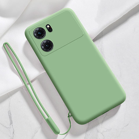 Coque Ultra Fine Silicone Souple 360 Degres Housse Etui S05 pour Oppo K10 5G Pastel Vert