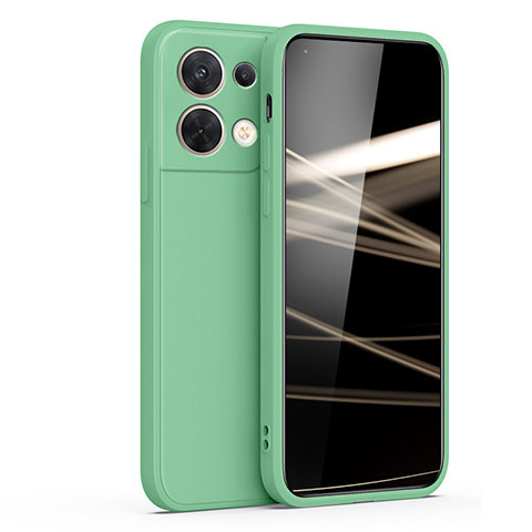 Coque Ultra Fine Silicone Souple 360 Degres Housse Etui S05 pour Oppo Reno8 5G Pastel Vert