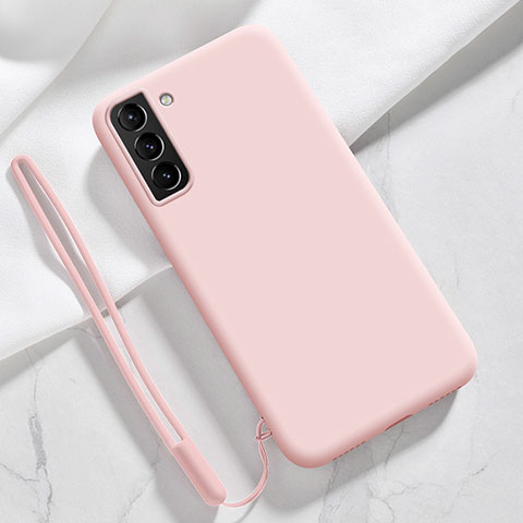 Coque Ultra Fine Silicone Souple 360 Degres Housse Etui S05 pour Samsung Galaxy S25 Plus 5G Rose