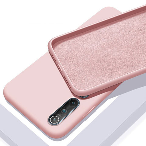 Coque Ultra Fine Silicone Souple 360 Degres Housse Etui S05 pour Xiaomi Mi 10 Rose