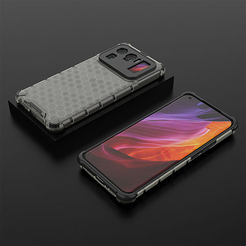 Coque Ultra Fine Silicone Souple 360 Degres Housse Etui S05 pour Xiaomi Mi 11 Ultra 5G Noir