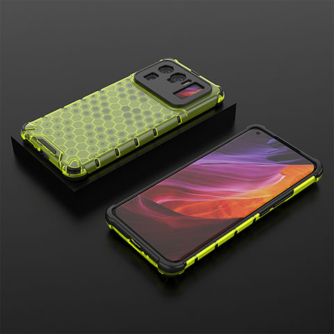 Coque Ultra Fine Silicone Souple 360 Degres Housse Etui S05 pour Xiaomi Mi 11 Ultra 5G Vert