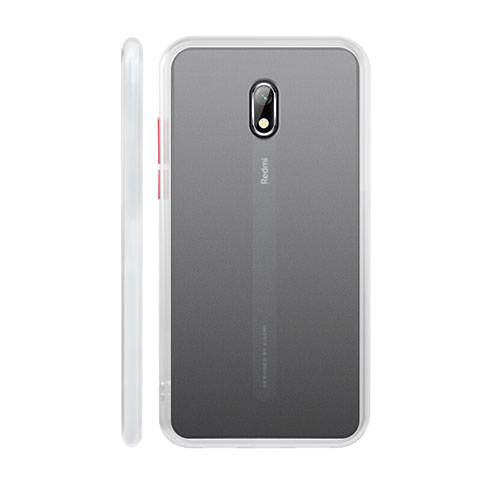 Coque Ultra Fine Silicone Souple 360 Degres Housse Etui S05 pour Xiaomi Redmi 8A Blanc