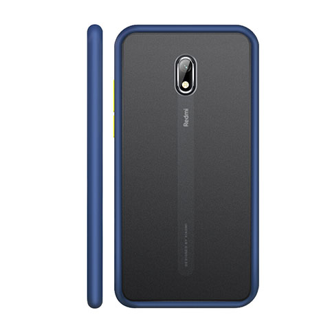 Coque Ultra Fine Silicone Souple 360 Degres Housse Etui S05 pour Xiaomi Redmi 8A Bleu