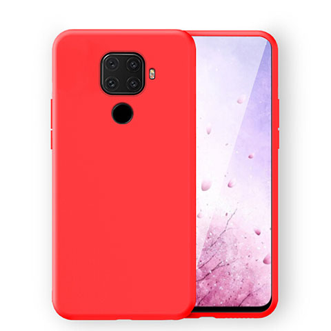 Coque Ultra Fine Silicone Souple 360 Degres Housse Etui S06 pour Huawei Nova 5i Pro Rouge