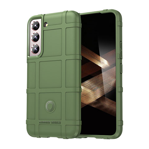 Coque Ultra Fine Silicone Souple 360 Degres Housse Etui S06 pour Samsung Galaxy S24 5G Vert