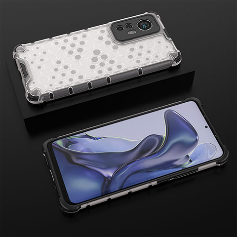 Coque Ultra Fine Silicone Souple 360 Degres Housse Etui S06 pour Xiaomi Mi 12X 5G Blanc