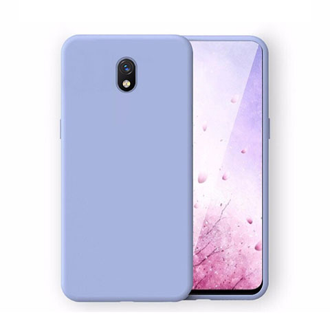 Coque Ultra Fine Silicone Souple 360 Degres Housse Etui S06 pour Xiaomi Redmi 8A Bleu Ciel