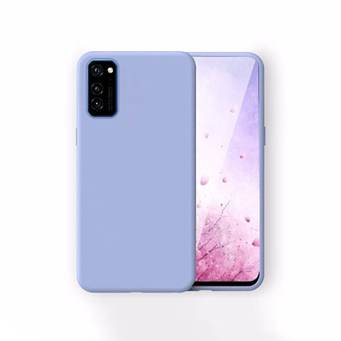 Coque Ultra Fine Silicone Souple 360 Degres Housse Etui T01 pour Huawei Honor V30 Pro 5G Bleu Ciel