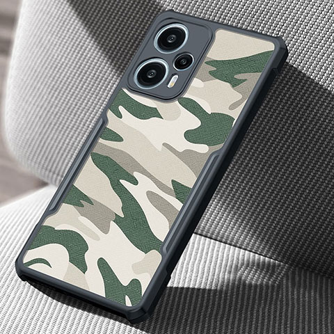 Coque Ultra Fine Silicone Souple 360 Degres Housse Etui XD1 pour Xiaomi Redmi Note 12 Turbo 5G Vert