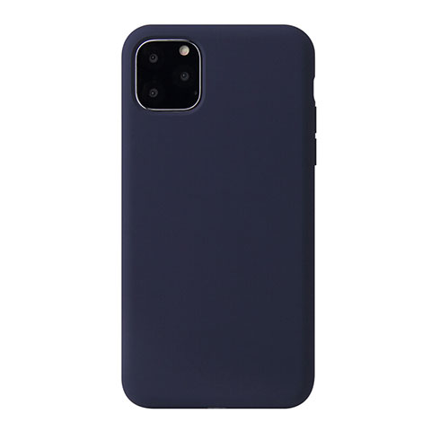 Coque Ultra Fine Silicone Souple 360 Degres Housse Etui Y01 pour Apple iPhone 11 Pro Bleu