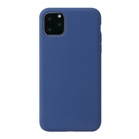 Coque Ultra Fine Silicone Souple 360 Degres Housse Etui Y01 pour Apple iPhone 11 Pro Max Bleu Ciel