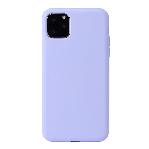 Coque Ultra Fine Silicone Souple 360 Degres Housse Etui Y01 pour Apple iPhone 11 Pro Max Violet