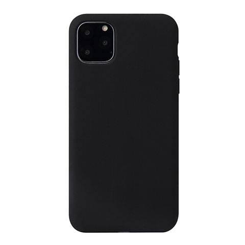 Coque Ultra Fine Silicone Souple 360 Degres Housse Etui Y01 pour Apple iPhone 11 Pro Noir