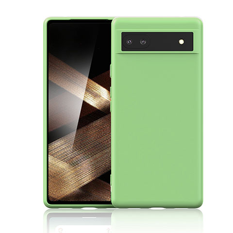 Coque Ultra Fine Silicone Souple 360 Degres Housse Etui YK1 pour Google Pixel 6a 5G Vert