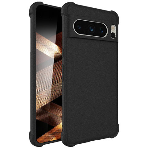 Coque Ultra Fine Silicone Souple 360 Degres Housse Etui YK1 pour Google Pixel 8 Pro 5G Noir