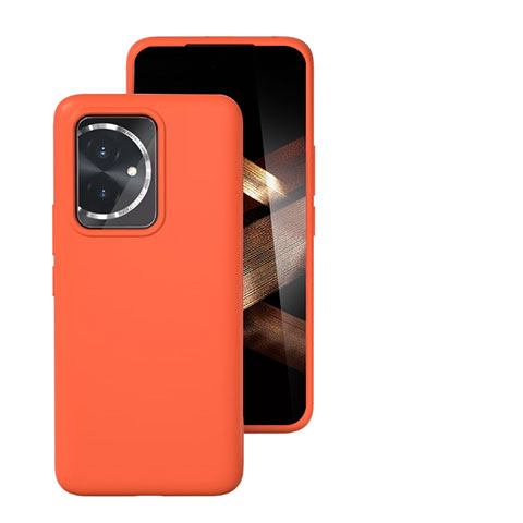 Coque Ultra Fine Silicone Souple 360 Degres Housse Etui YK1 pour Huawei Honor 100 5G Orange