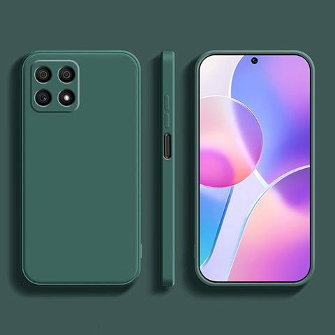 Coque Ultra Fine Silicone Souple 360 Degres Housse Etui YK1 pour Huawei Honor X30i Vert