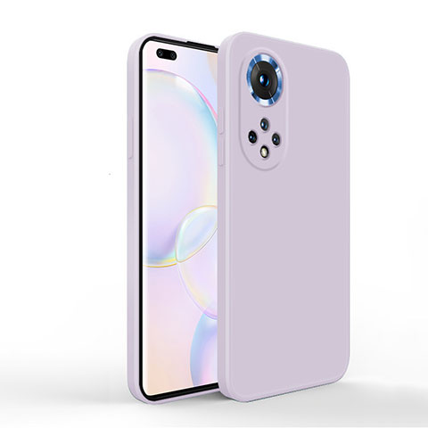 Coque Ultra Fine Silicone Souple 360 Degres Housse Etui YK1 pour Huawei Nova 9 Pro Violet Clair