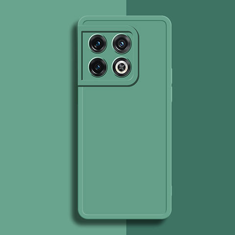 Coque Ultra Fine Silicone Souple 360 Degres Housse Etui YK1 pour OnePlus 10 Pro 5G Vert