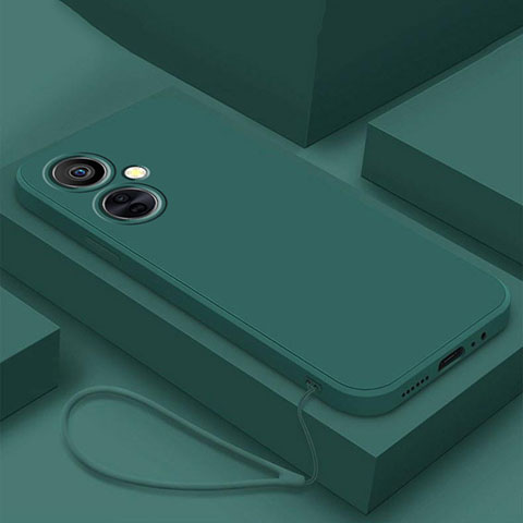 Coque Ultra Fine Silicone Souple 360 Degres Housse Etui YK1 pour OnePlus Nord CE 3 Lite 5G Vert