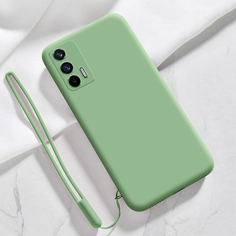 Coque Ultra Fine Silicone Souple 360 Degres Housse Etui YK1 pour Realme X7 Max 5G Vert