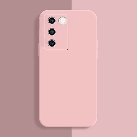 Coque Ultra Fine Silicone Souple 360 Degres Housse Etui YK1 pour Vivo V27 Pro 5G Rose