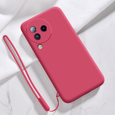 Coque Ultra Fine Silicone Souple 360 Degres Housse Etui YK1 pour Xiaomi Civi 3 5G Rouge