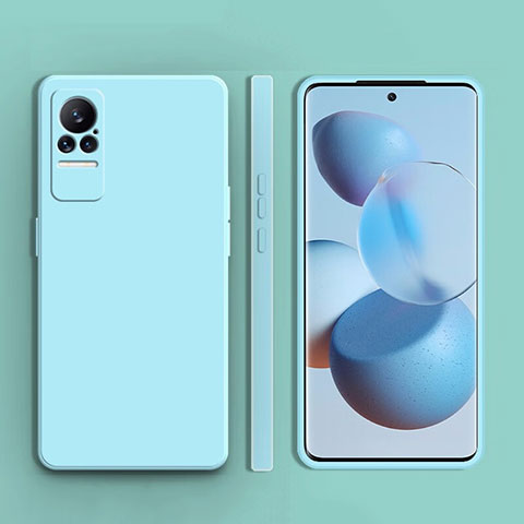 Coque Ultra Fine Silicone Souple 360 Degres Housse Etui YK1 pour Xiaomi Civi 5G Bleu Clair