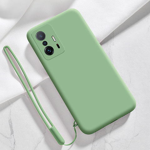 Coque Ultra Fine Silicone Souple 360 Degres Housse Etui YK1 pour Xiaomi Mi 11T Pro 5G Vert