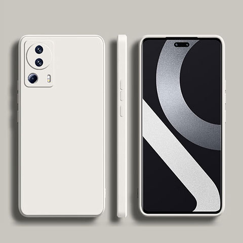 Coque Ultra Fine Silicone Souple 360 Degres Housse Etui YK1 pour Xiaomi Mi 12 Lite NE 5G Blanc