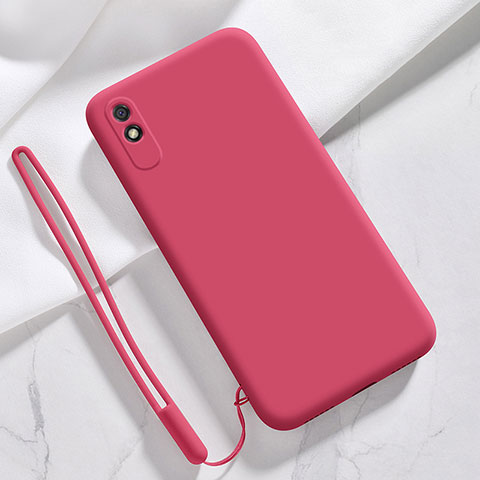 Coque Ultra Fine Silicone Souple 360 Degres Housse Etui YK1 pour Xiaomi Redmi 9AT Rouge