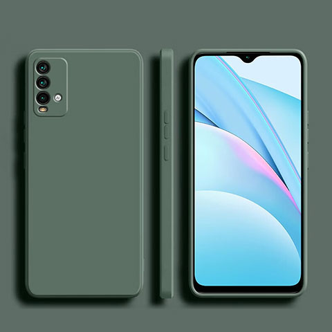 Coque Ultra Fine Silicone Souple 360 Degres Housse Etui YK1 pour Xiaomi Redmi 9T 4G Vert