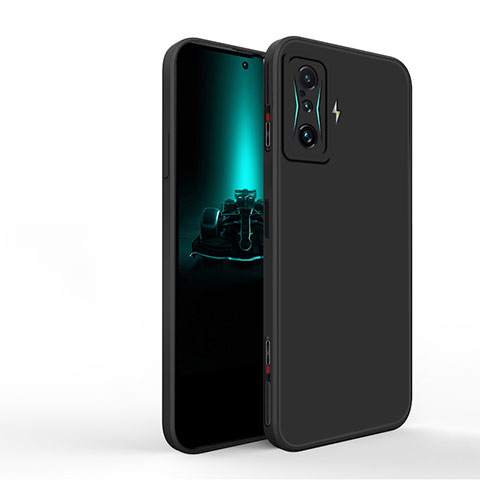 Coque Ultra Fine Silicone Souple 360 Degres Housse Etui YK1 pour Xiaomi Redmi K50 Gaming 5G Noir