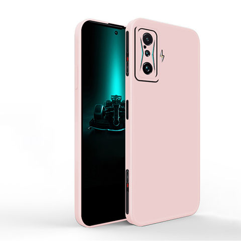 Coque Ultra Fine Silicone Souple 360 Degres Housse Etui YK1 pour Xiaomi Redmi K50 Gaming 5G Rose