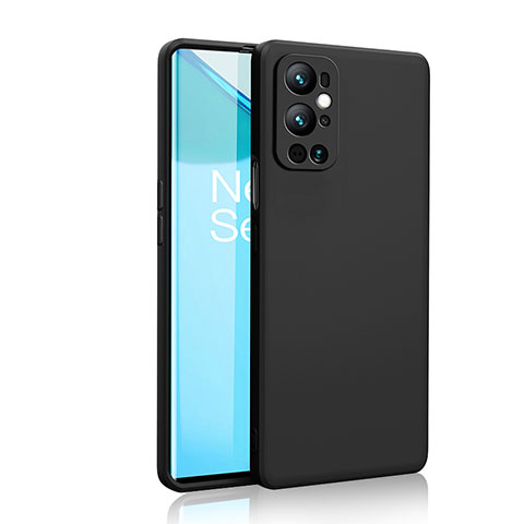 Coque Ultra Fine Silicone Souple 360 Degres Housse Etui YK2 pour OnePlus 9 Pro 5G Noir