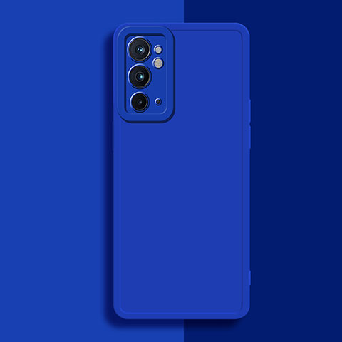 Coque Ultra Fine Silicone Souple 360 Degres Housse Etui YK2 pour OnePlus 9RT 5G Bleu