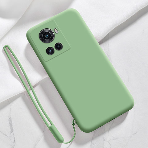 Coque Ultra Fine Silicone Souple 360 Degres Housse Etui YK2 pour OnePlus Ace 5G Vert