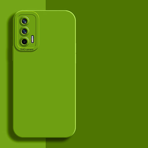 Coque Ultra Fine Silicone Souple 360 Degres Housse Etui YK2 pour Realme GT 5G Vert