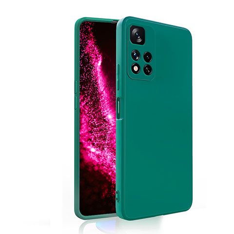 Coque Ultra Fine Silicone Souple 360 Degres Housse Etui YK2 pour Xiaomi Mi 11i 5G (2022) Vert