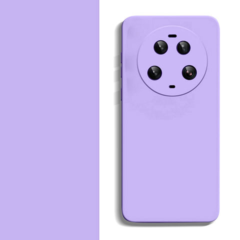 Coque Ultra Fine Silicone Souple 360 Degres Housse Etui YK2 pour Xiaomi Mi 13 Ultra 5G Violet