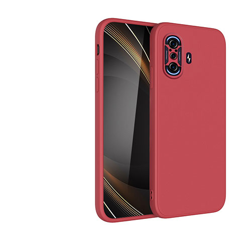 Coque Ultra Fine Silicone Souple 360 Degres Housse Etui YK2 pour Xiaomi Poco F3 GT 5G Rouge