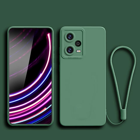 Coque Ultra Fine Silicone Souple 360 Degres Housse Etui YK2 pour Xiaomi Poco X5 5G Vert Nuit