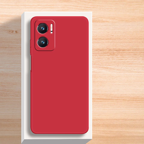 Coque Ultra Fine Silicone Souple 360 Degres Housse Etui YK2 pour Xiaomi Redmi 10 5G Rouge