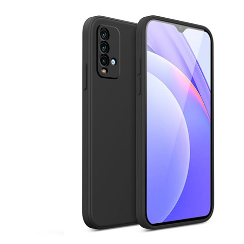 Coque Ultra Fine Silicone Souple 360 Degres Housse Etui YK2 pour Xiaomi Redmi 9 Power Noir